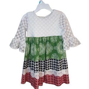 Counting Daisy’s toddler dress 👗 4T